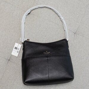 NWT Kate Spade black leather shoulder purse! 🎁